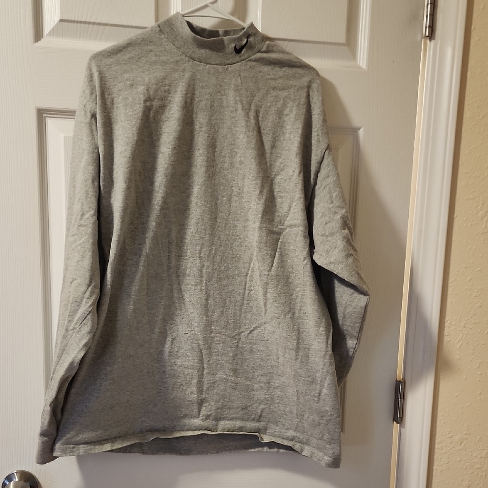 Vintage Nike Mockneck Tshirt